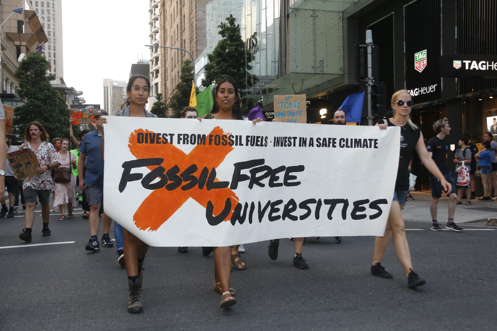 Fossil fuel divestment and the theory of change