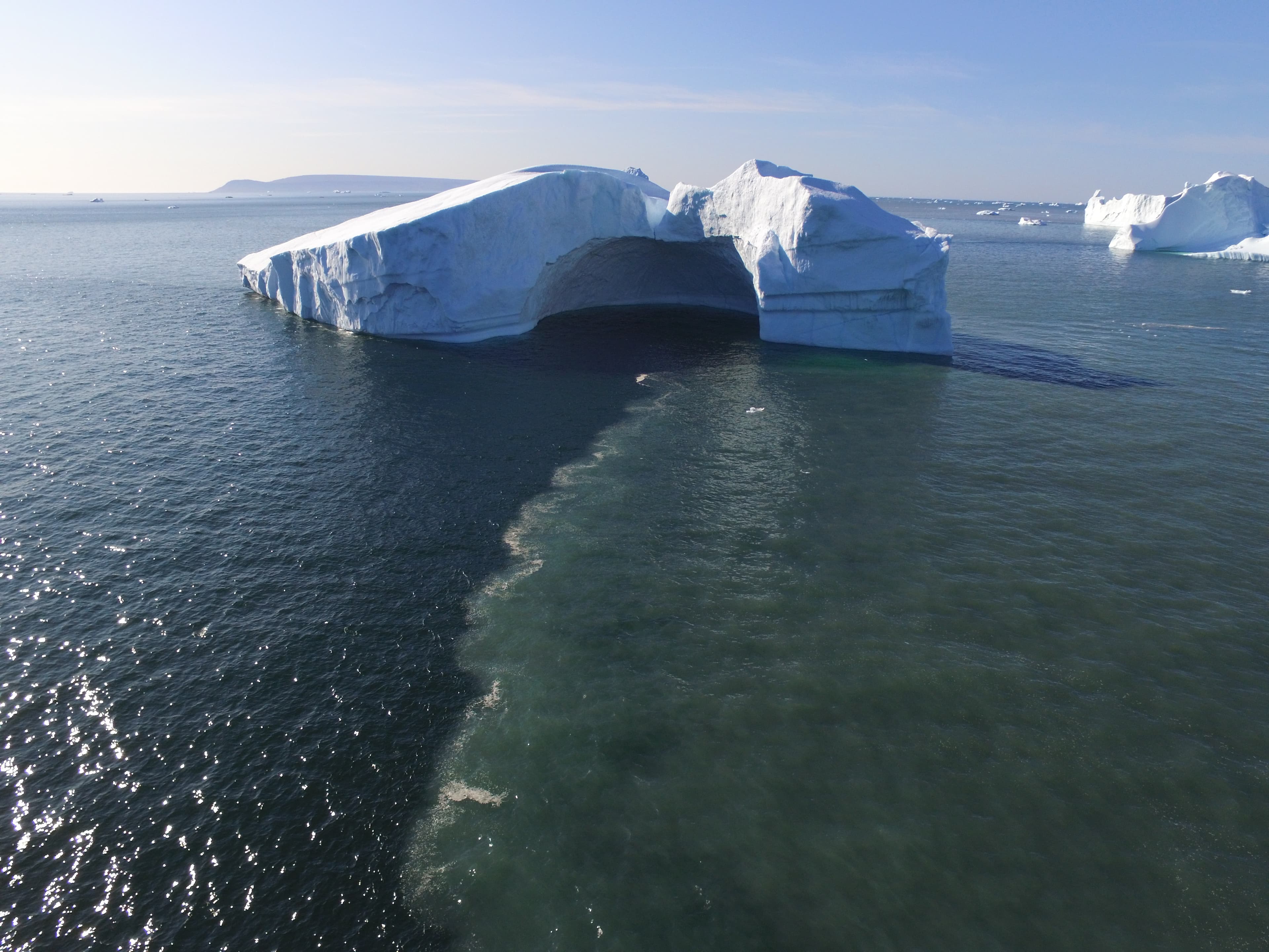 Beneath the polar ice sheets