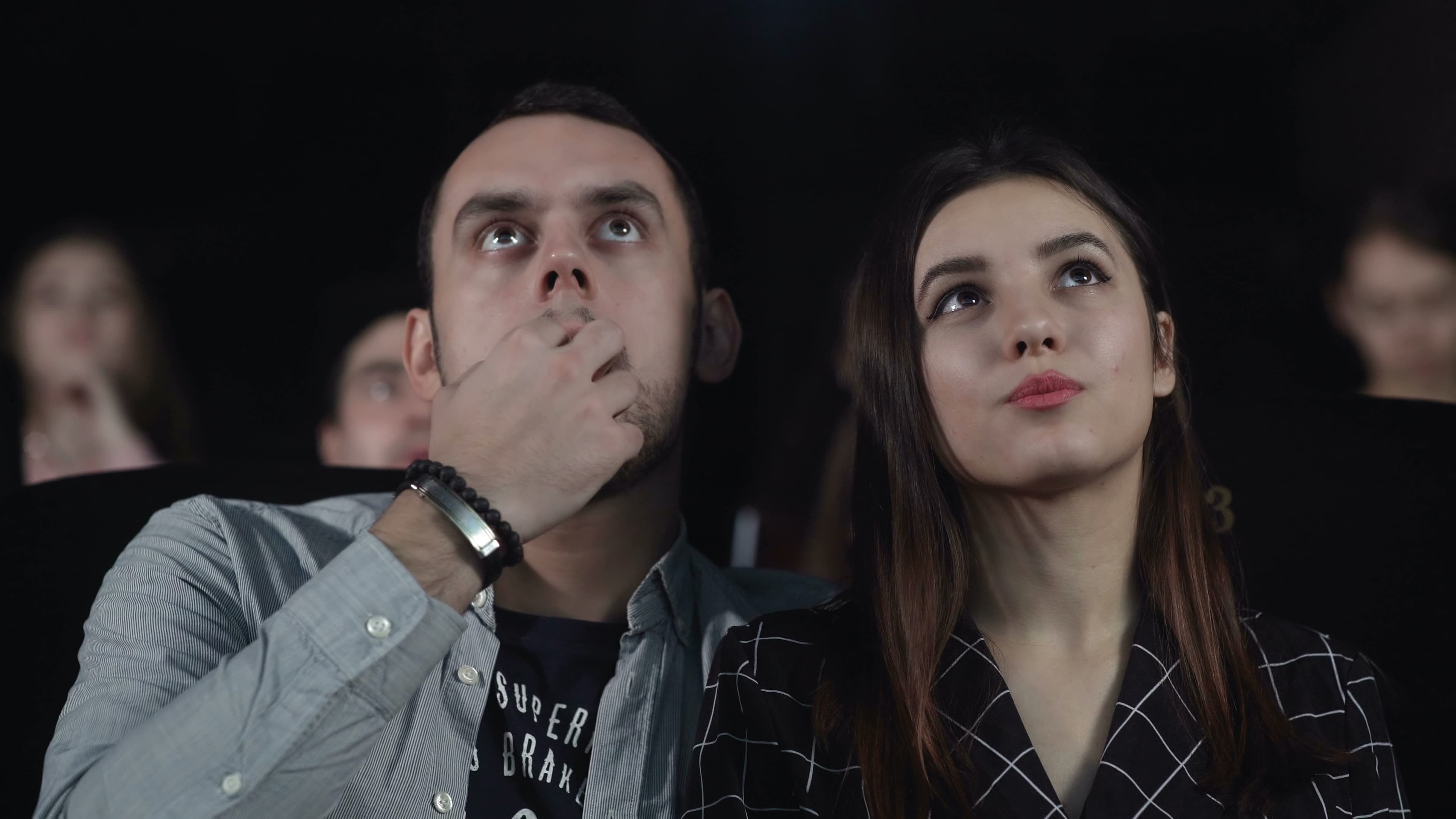 The experience of watching a film
